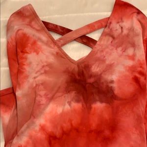 Como Blu Tops - Super Soft Crisscross Back- V Neck Top. NWT Como Blu Tops - Super Soft Crisscross Back- V Neck Top. NWT